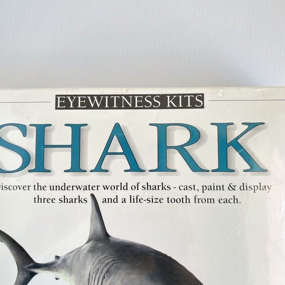 Eyewitness Kits Shark Model Casting Kit - Paint Kit 3 Sharks New in Sealed Box - Picture 7 of 7